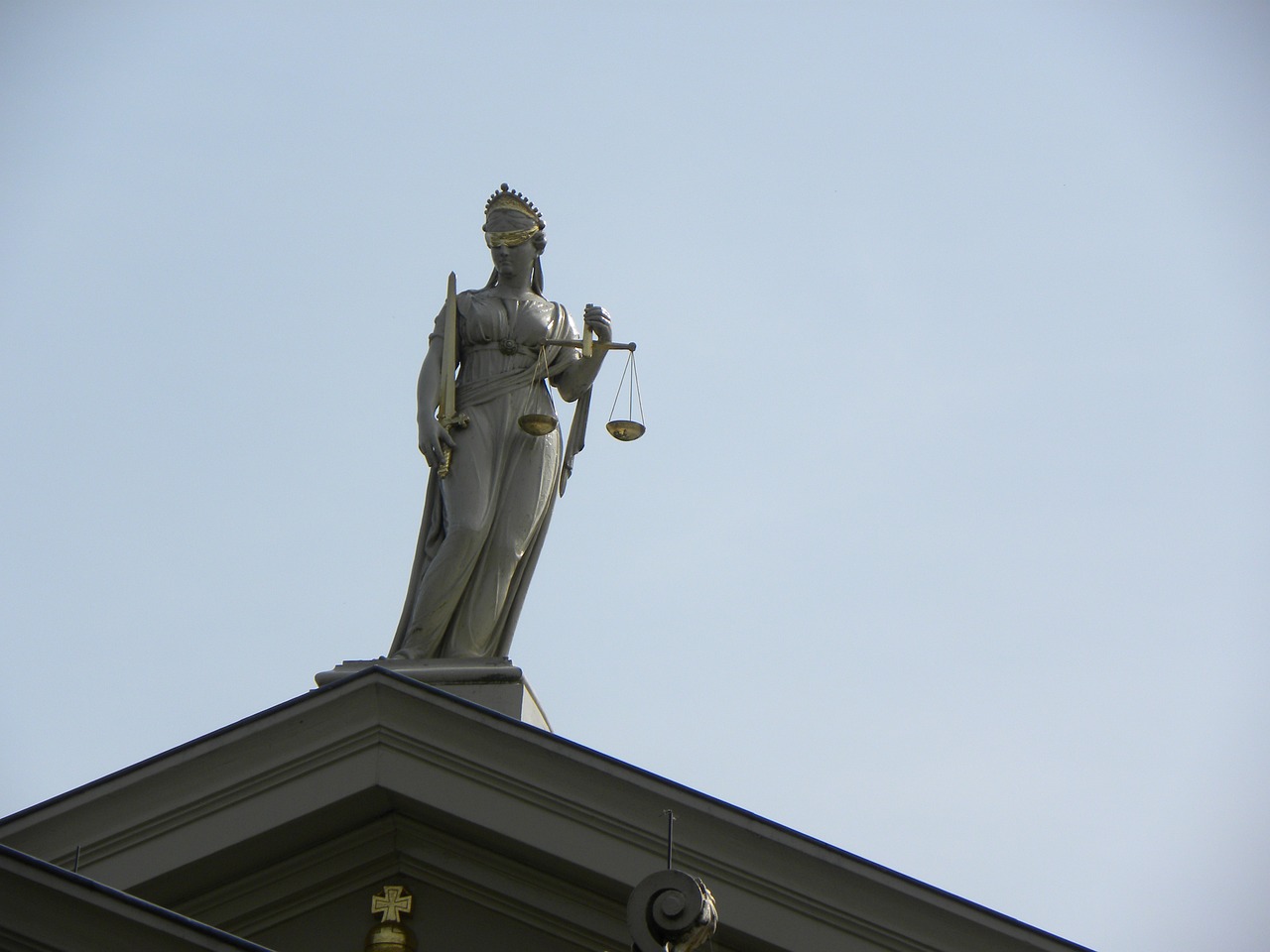 Statue of Justitia, also known as Justice